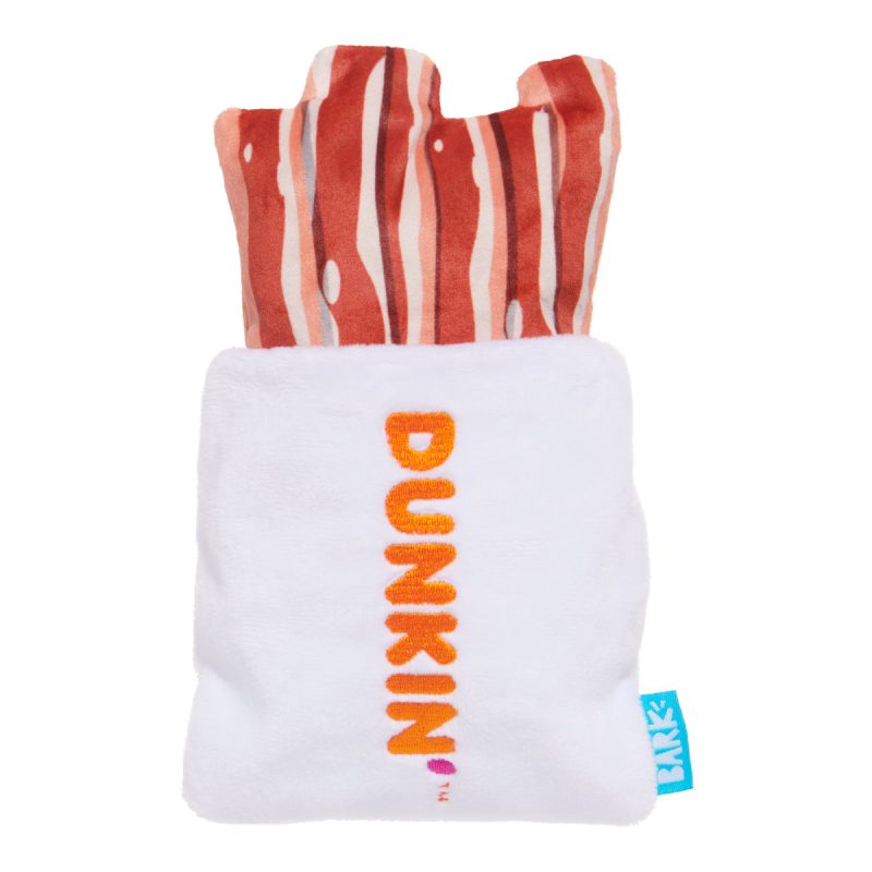 DUNKIN Snackin Bacon Dog Toy 01