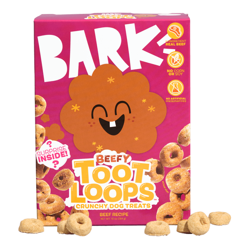 FOOD 216014 BEEFY TOOT LOOPS CEREAL TREATS straight on GRID 0039