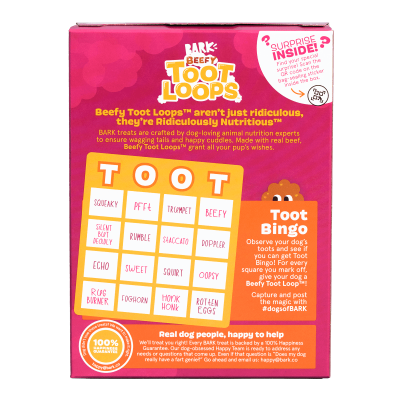 FOOD 216014 BEEFY TOOT LOOPS CEREAL TREATS straight on GRID 0041